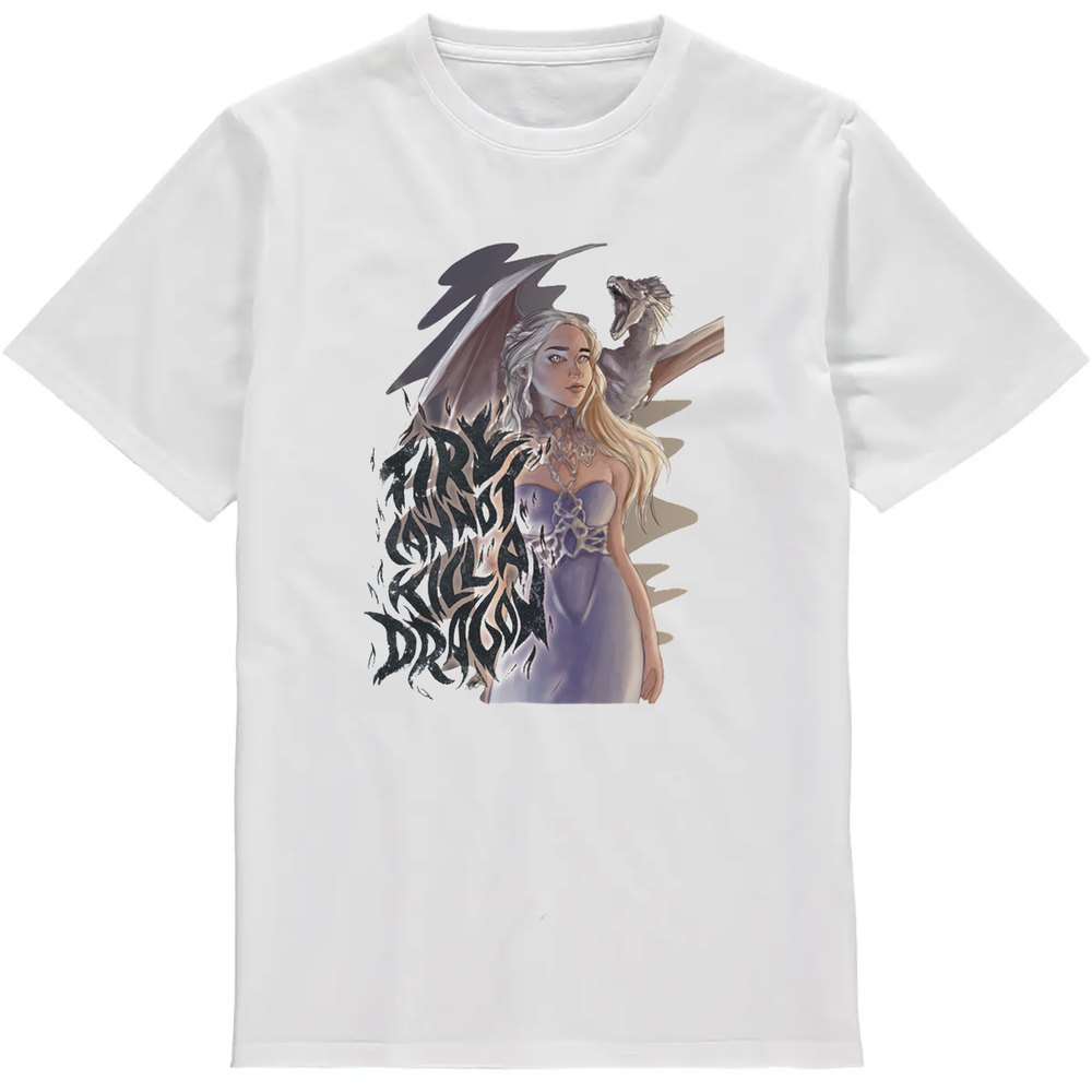 Regular Fit Printed T-Shirt Khaleesi — image 2