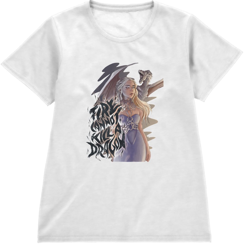 Regular Fit Printed T-Shirt Khaleesi — image 4