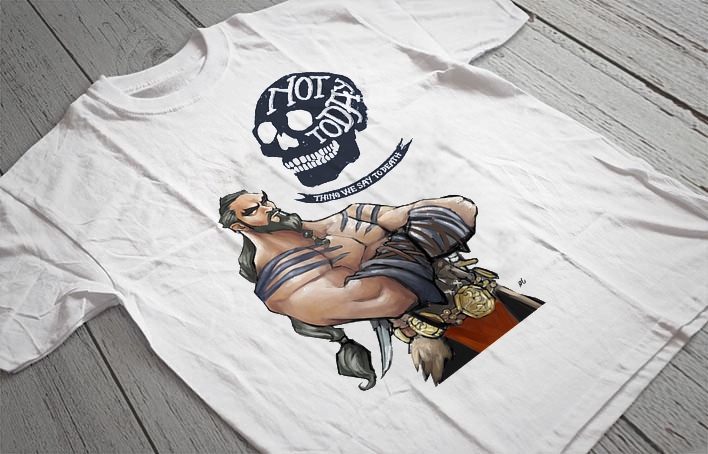 Regular Fit Printed T-Shirt Khal Drogo