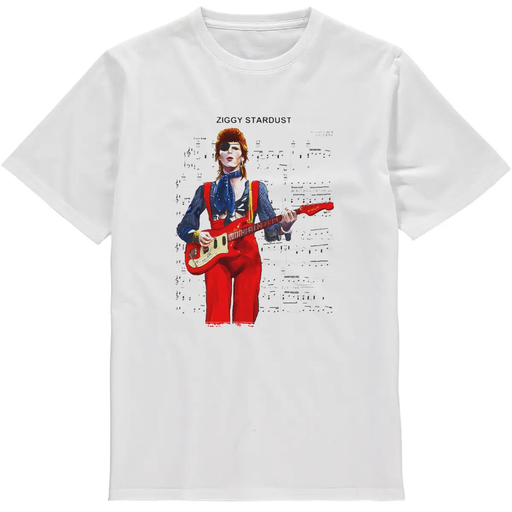 Regular Fit Printed T-Shirt David Bowie — image 2
