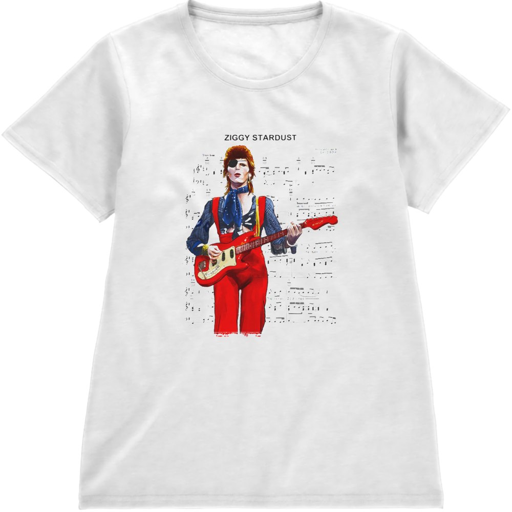 Regular Fit Printed T-Shirt David Bowie — image 4