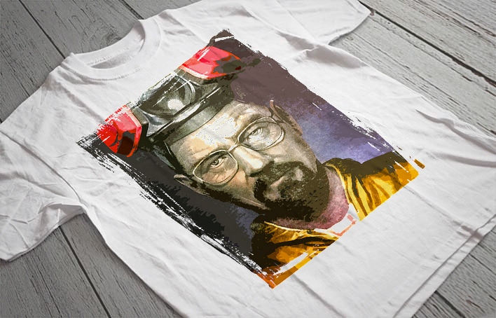Regular Fit Printed T-Shirt breaking bad