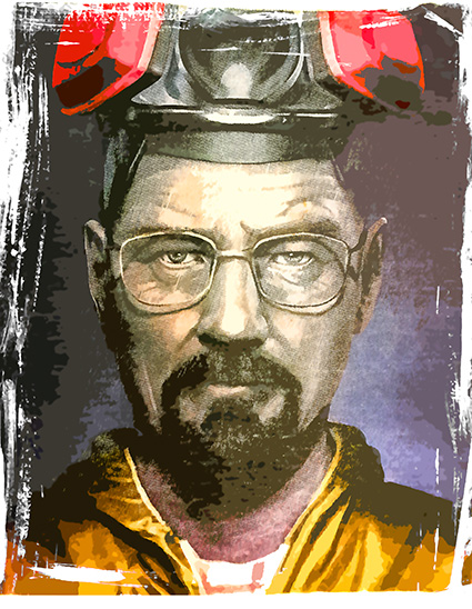 Regular Fit Printed T-Shirt breaking bad — image 6