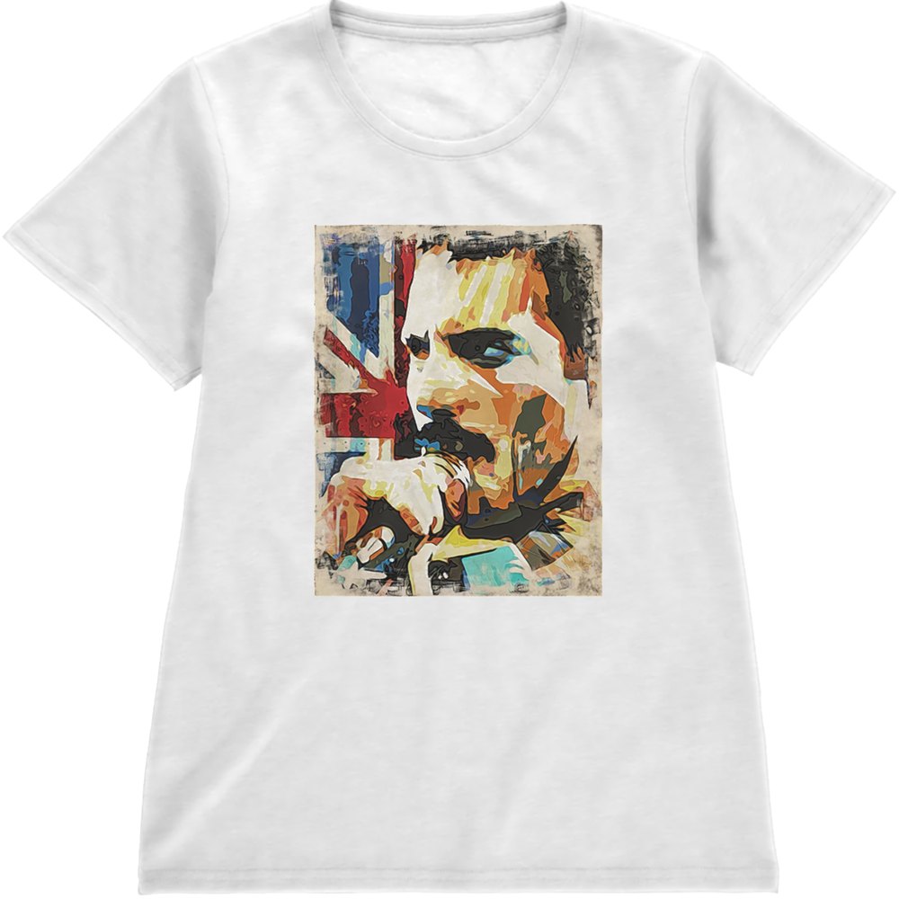 Regular Fit Printed T-Shirt Freddie Mercury — image 4
