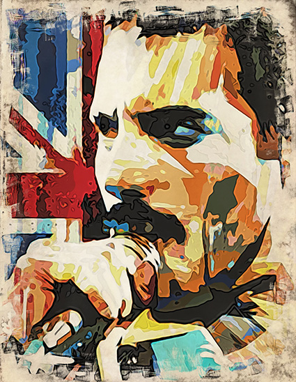 Regular Fit Printed T-Shirt Freddie Mercury — image 6