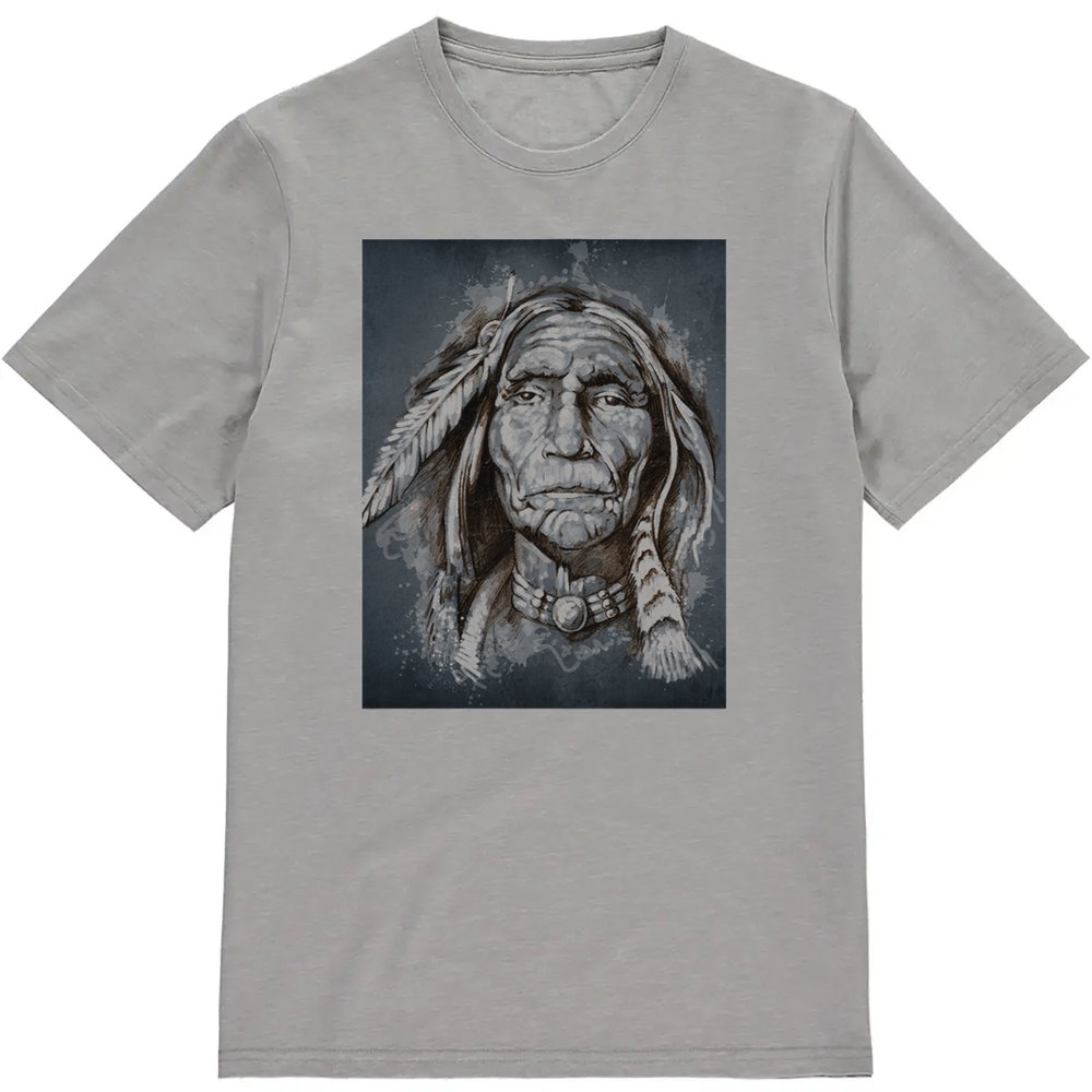 Regular Fit Printed T-Shirt  Red Indians — image 3