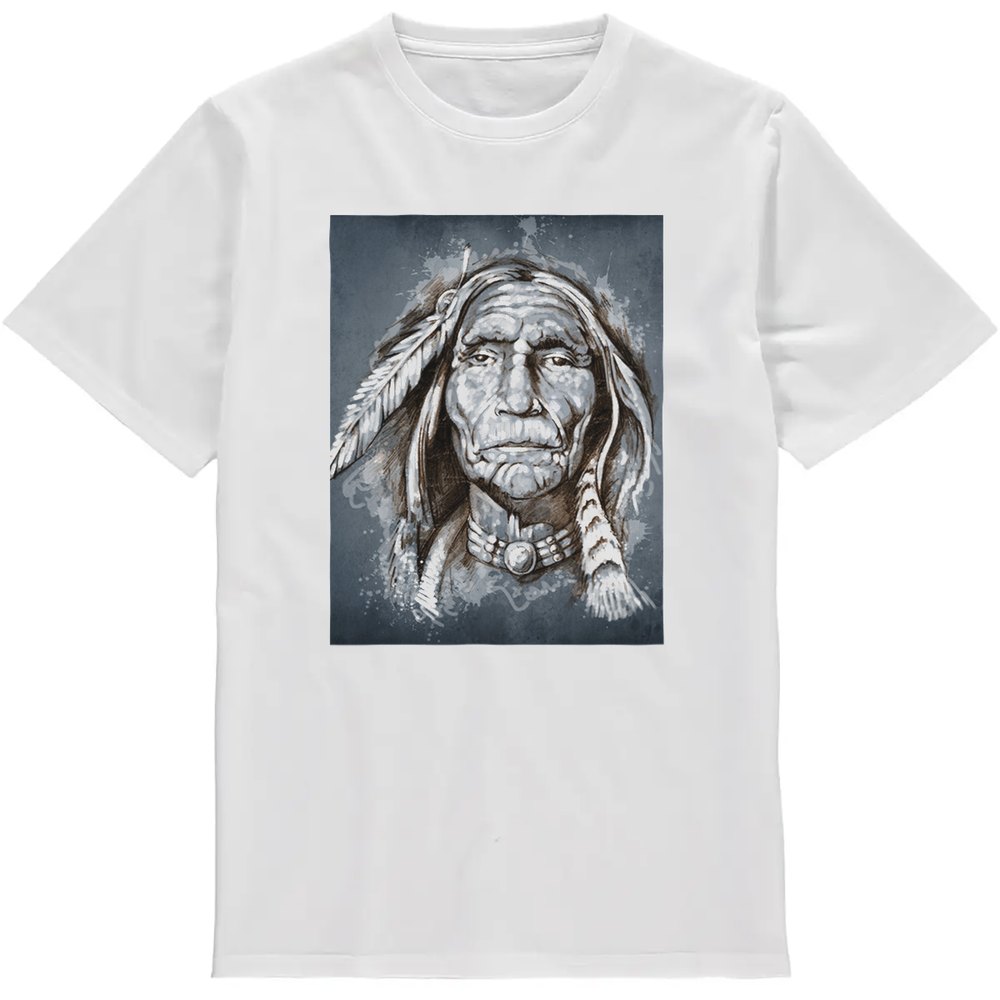 Regular Fit Printed T-Shirt  Red Indians — image 2