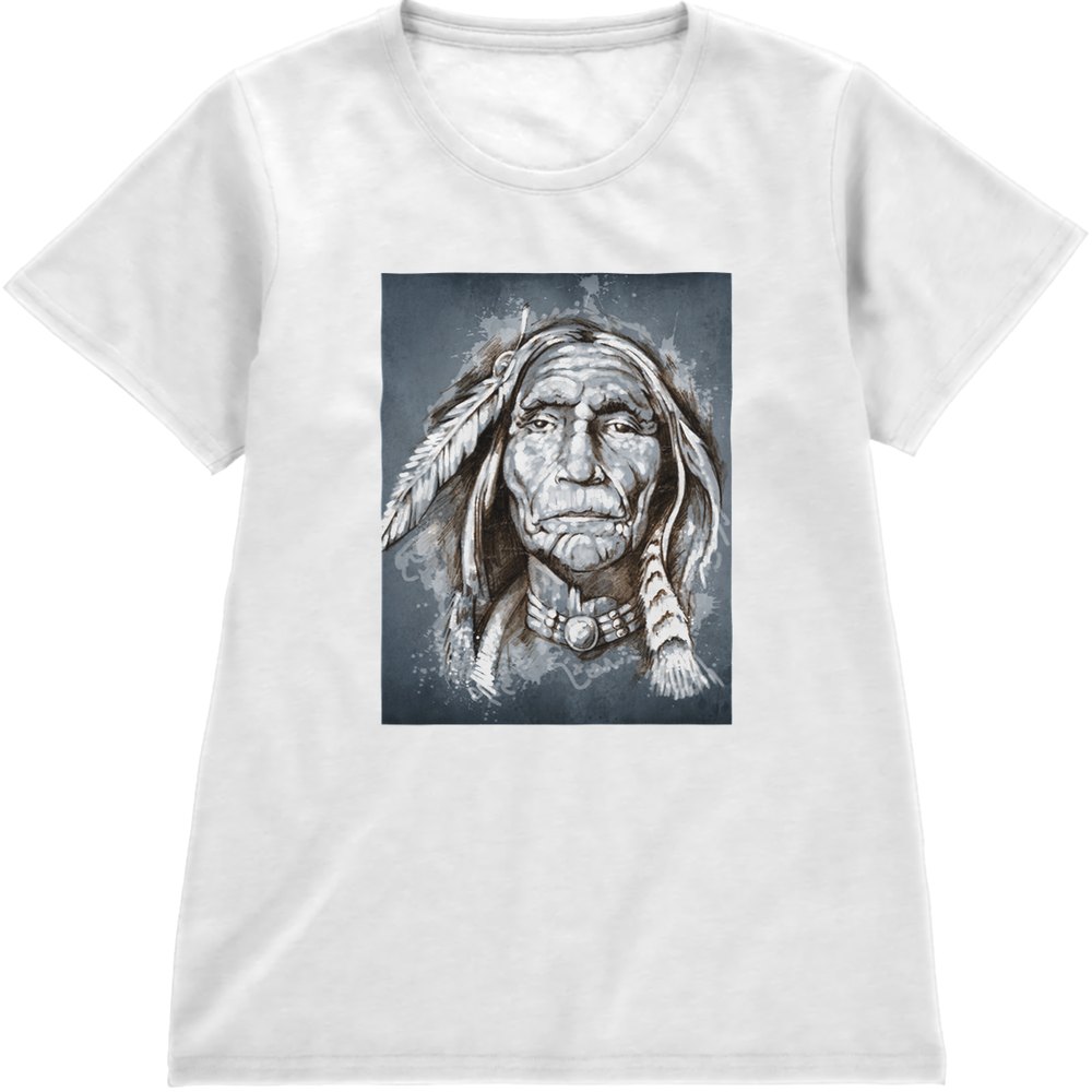 Regular Fit Printed T-Shirt  Red Indians — image 4