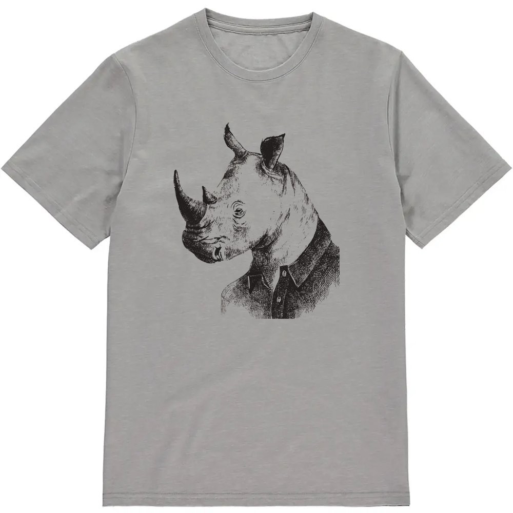 Regular Fit Printed T-Shirt  Rhino — image 3
