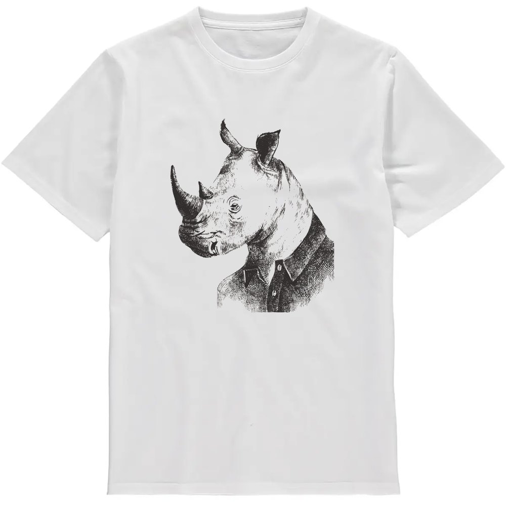 Regular Fit Printed T-Shirt  Rhino — image 2