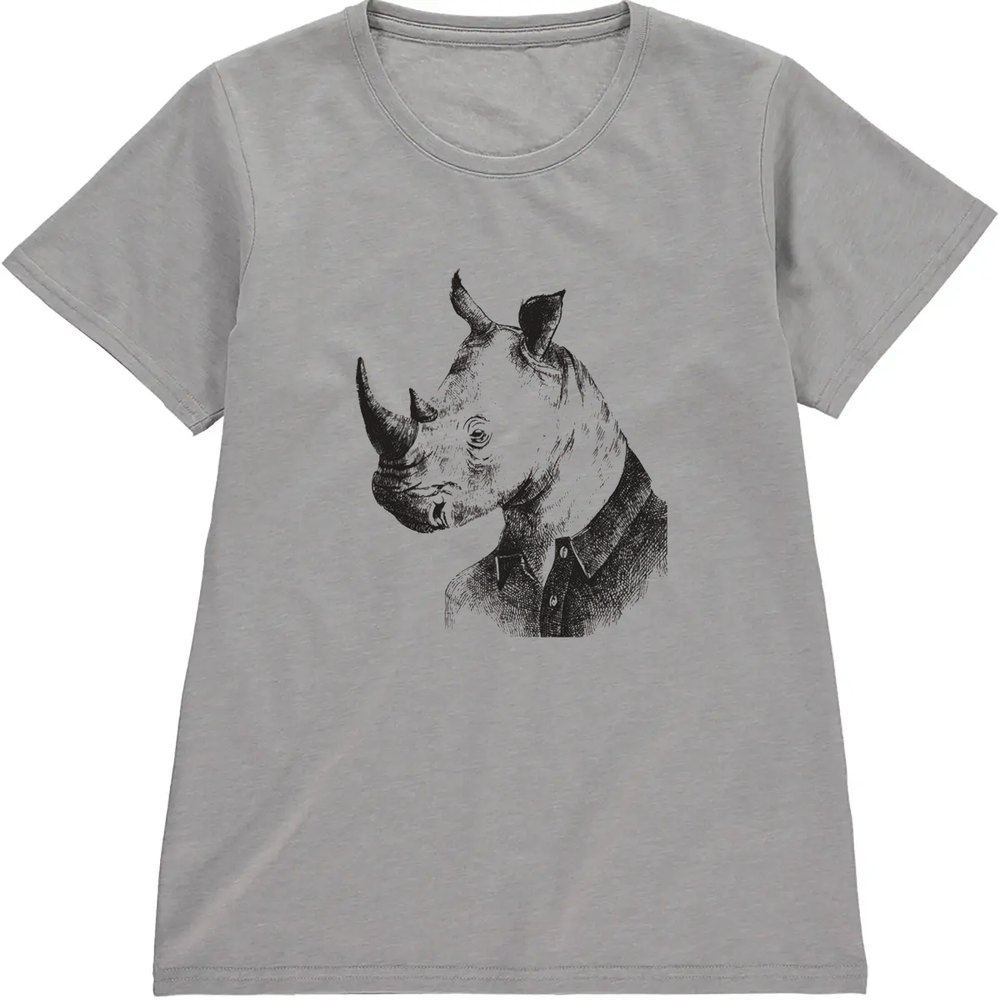Regular Fit Printed T-Shirt  Rhino — image 5