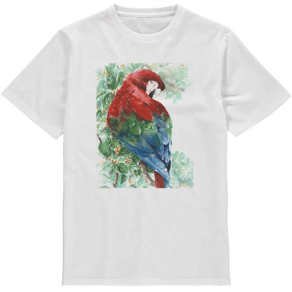 Regular Fit Printed T-Shirt  Parrot — image 2