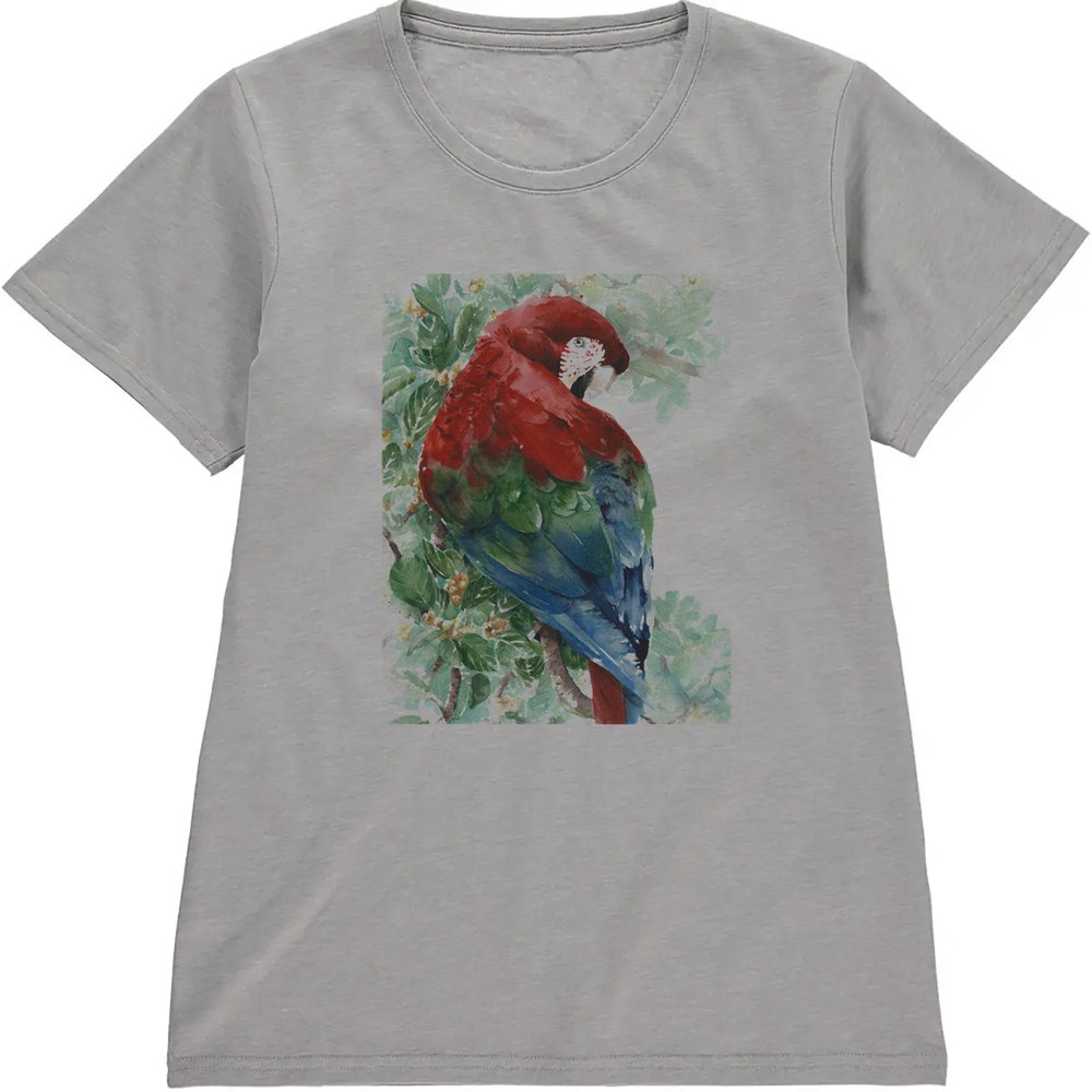 Regular Fit Printed T-Shirt  Parrot — image 5