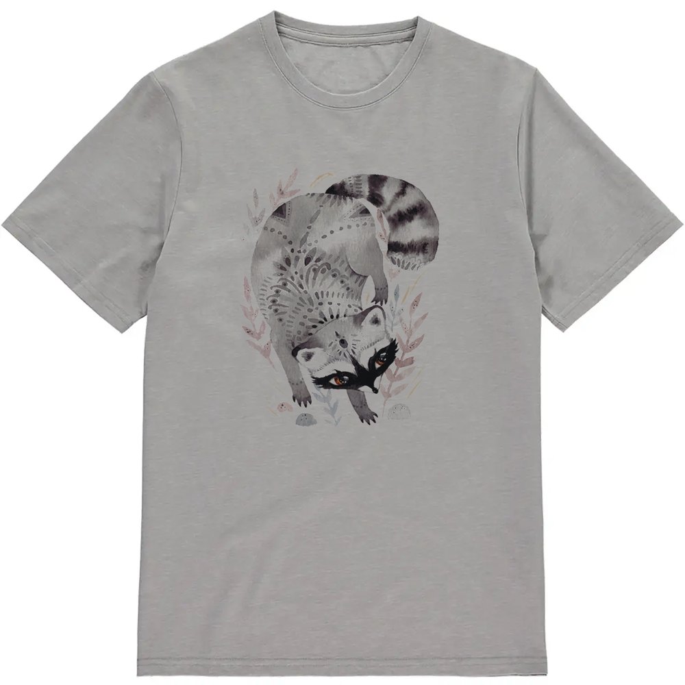 Regular Fit Printed T-Shirt  Raccoon — image 3