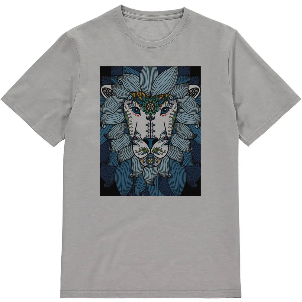 Regular Fit Printed T-Shirt  Lion — image 3