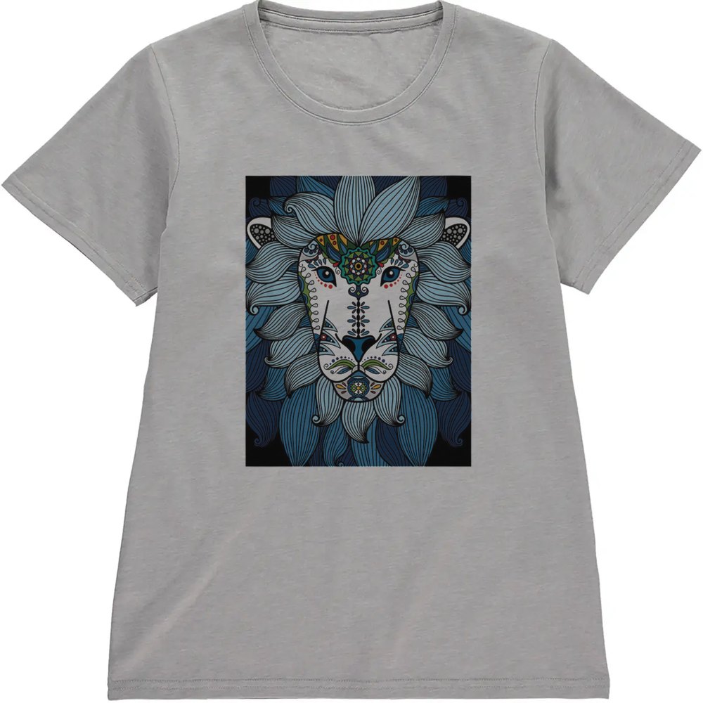 Regular Fit Printed T-Shirt  Lion — image 5