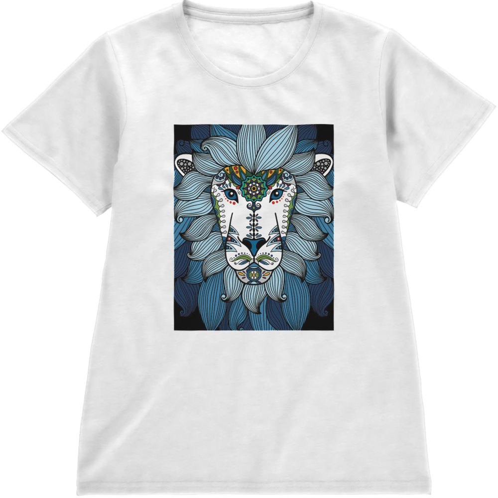 Regular Fit Printed T-Shirt  Lion — image 4