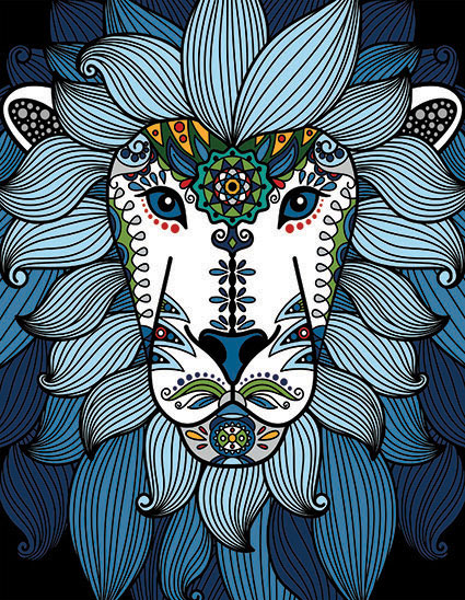 Regular Fit Printed T-Shirt  Lion — image 6