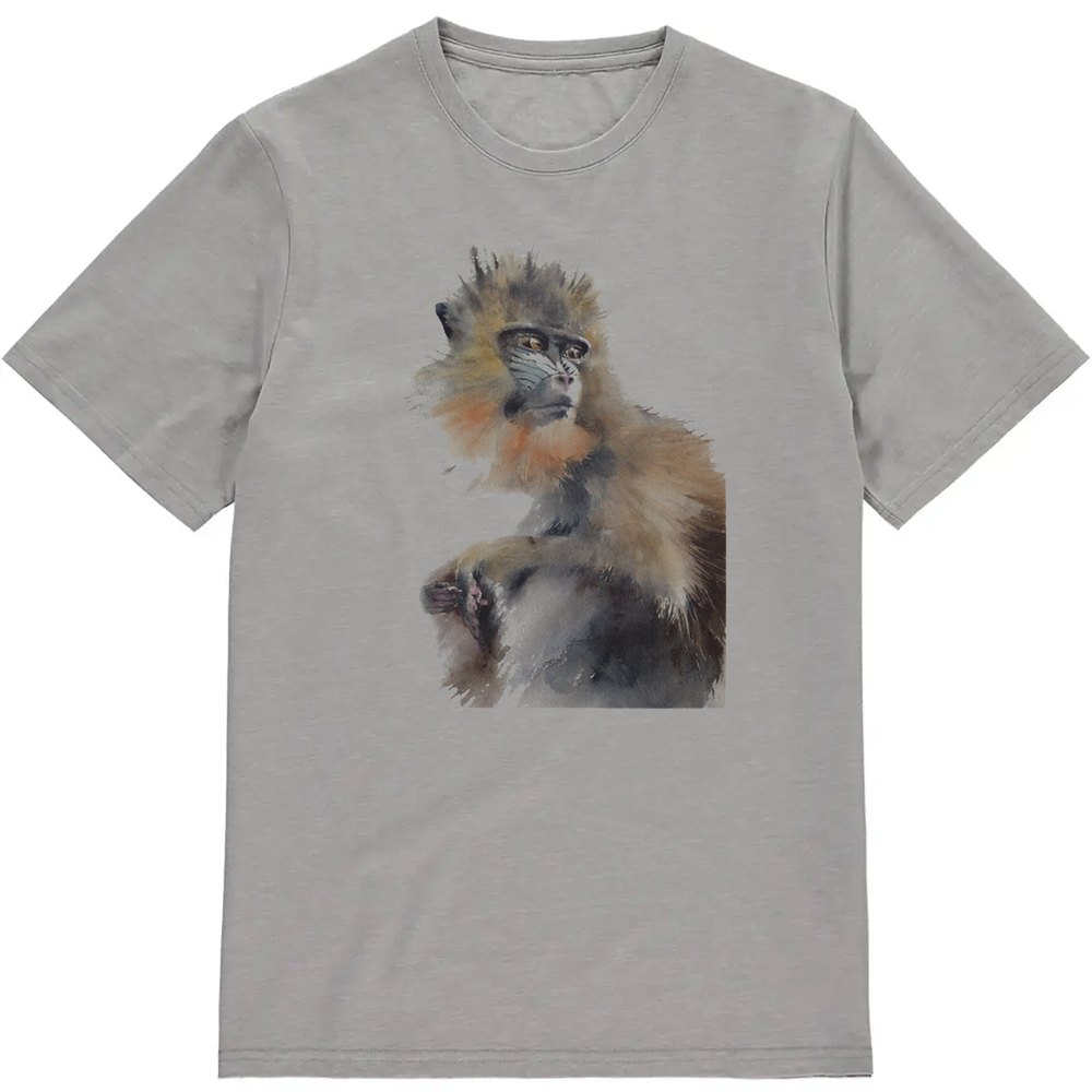Regular Fit Printed T-Shirt  Monkey — image 3