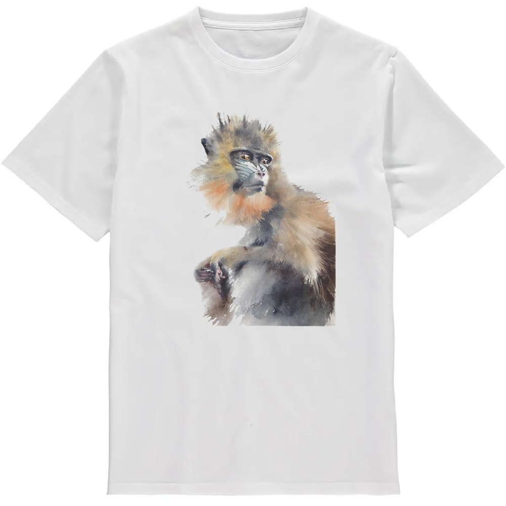 Regular Fit Printed T-Shirt  Monkey — image 2