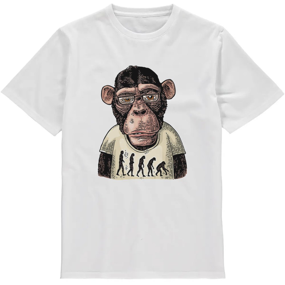 Regular Fit Printed T-Shirt  Monkey — image 2