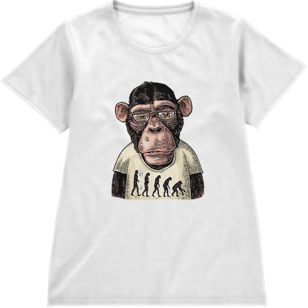 Regular Fit Printed T-Shirt  Monkey — image 4