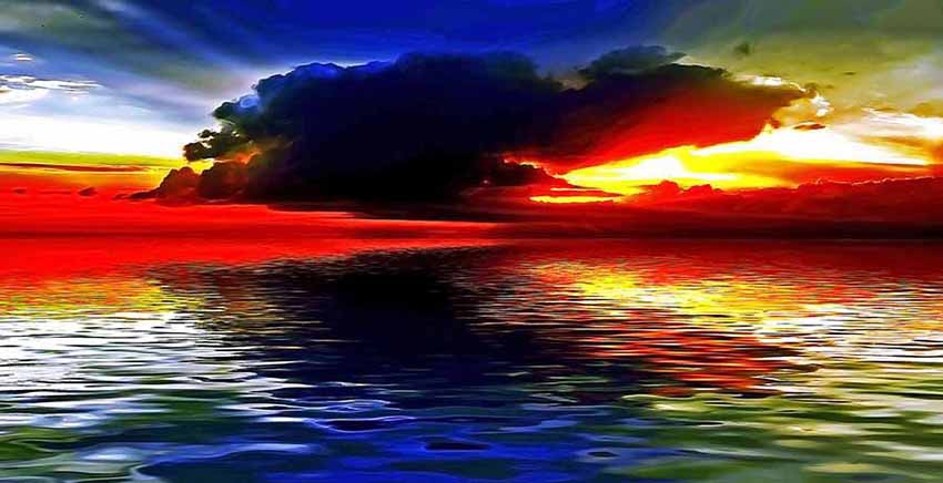 Canvas Wall Art Canvas Print Sunset