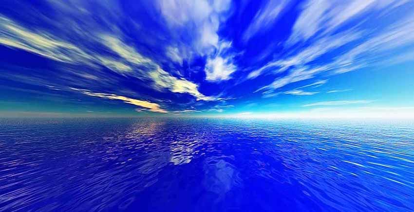 Blue Sunset Canvas Wall Art Canvas Print