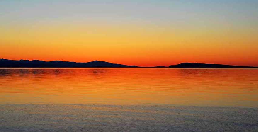 Canvas Wall Art Canvas Print Sunset
