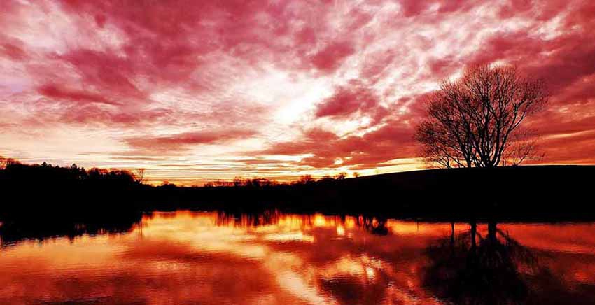 Canvas Wall Art Canvas Print Sunset