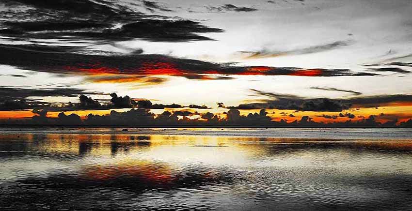 Canvas Wall Art Canvas Print Sunset