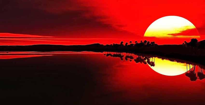 Sunset Canvas Wall Art Canvas Print