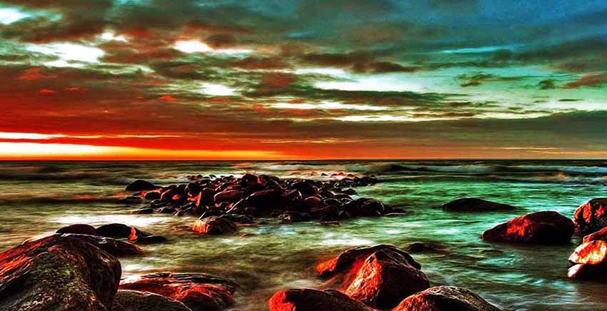 Sunset Canvas Wall Art Canvas Print