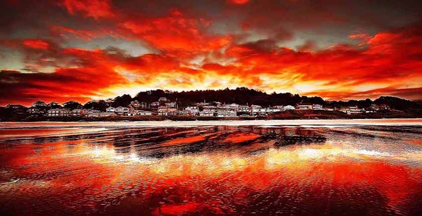 Sunset Canvas Wall Art Canvas Print
