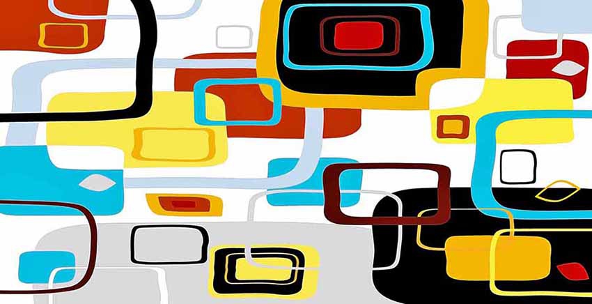 Abstract Canvas Wall Art Canvas Print