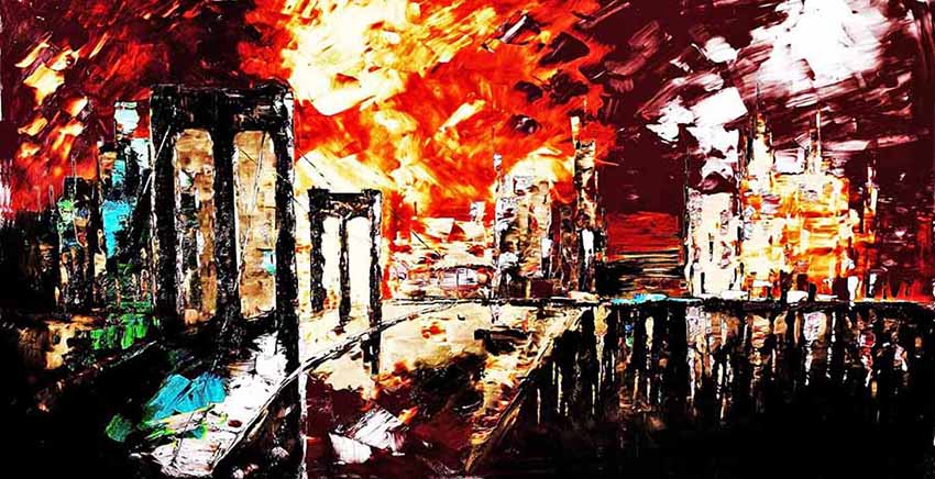 Abstract Canvas Wall Art Canvas Print