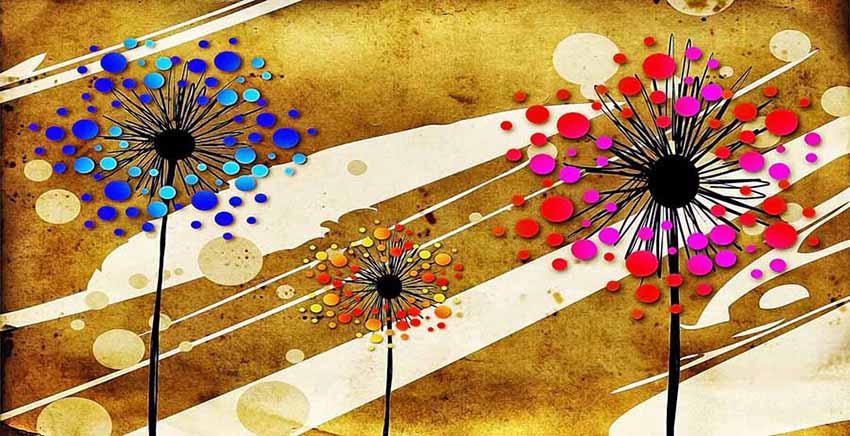 Abstract Canvas Wall Art Canvas Print