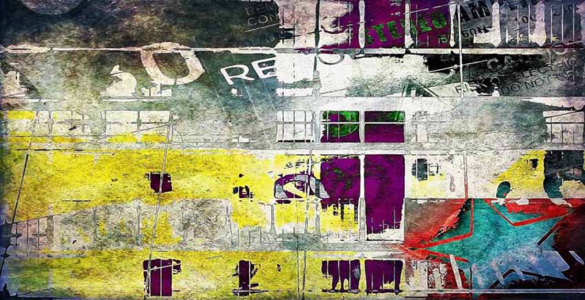 Abstract Canvas Wall Art Canvas Print