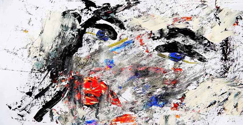Canvas Wall Art Canvas Print Oil Paint Effect
