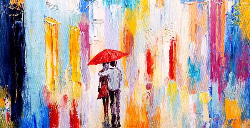 Couple Canvas Wall Art Canvas Print