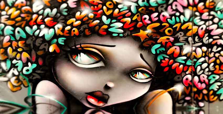 Canvas Wall Art Canvas Print Graffiti