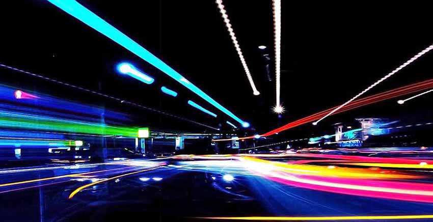 Canvas Wall Art Canvas Print Lights