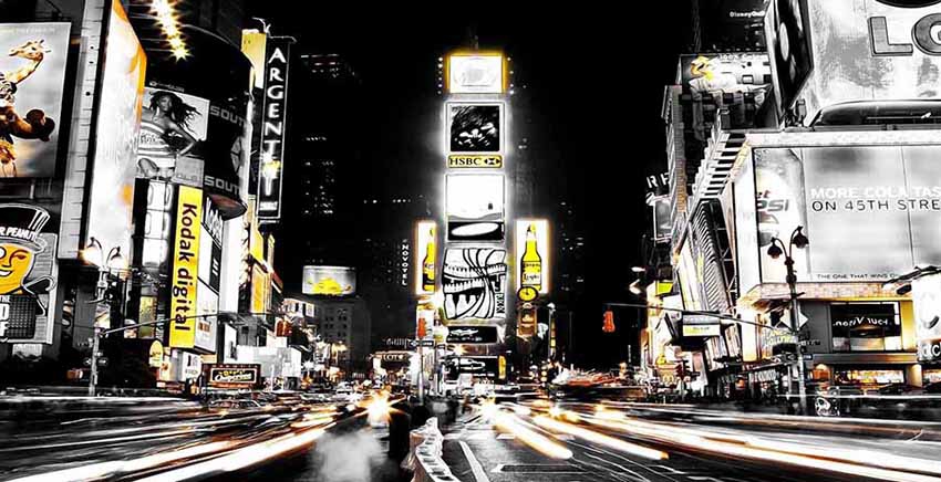 Canvas Wall Art Canvas Print Time Suquare