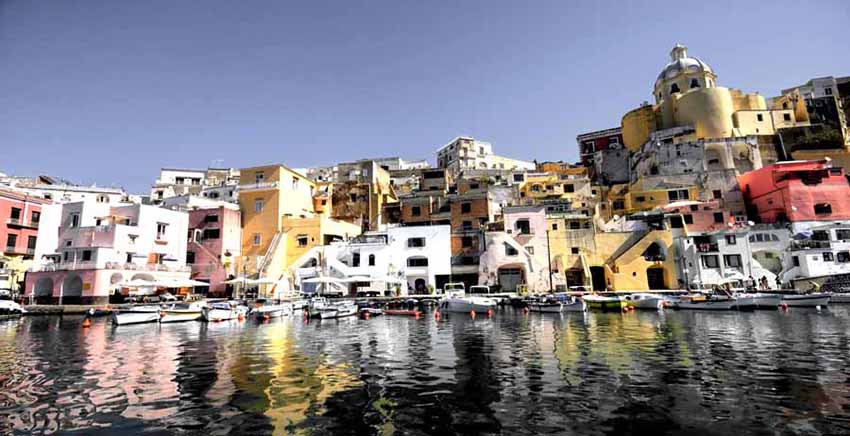 Canvas Wall Art Canvas Print Procida Naples Italy