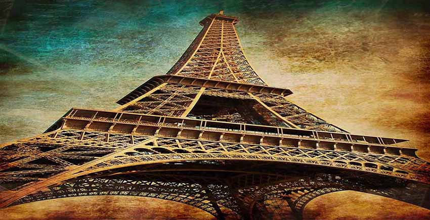Canvas Wall Art Canvas Print Eiffel Tower Paris