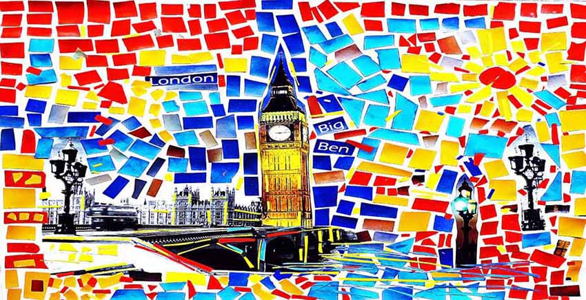 London Canvas Wall Art Canvas Print