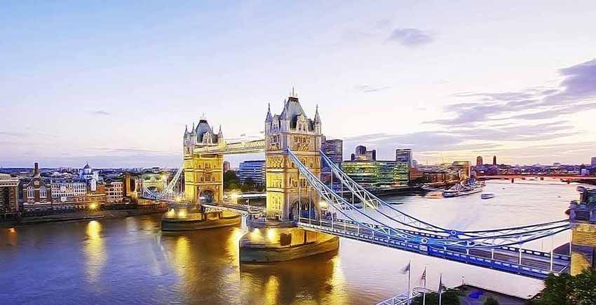 Canvas Wall Art Canvas Print London Tower Bridge