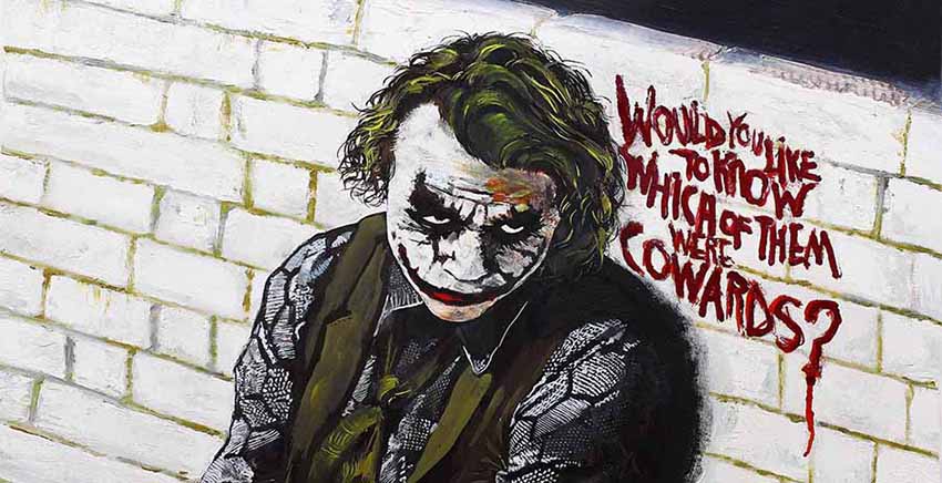 Canvas Wall Art Canvas Print Pop Art Joker
