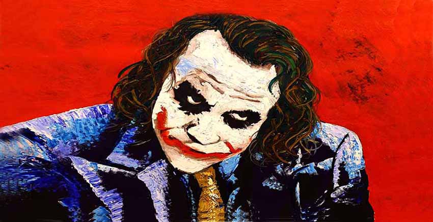Joker Canvas Wall Art Canvas Print Pop Art