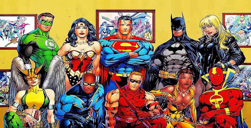 Super Heroes Canvas Wall Art Canvas Print Pop Art